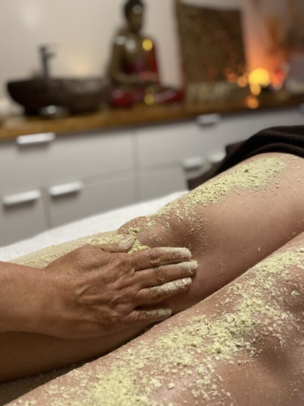 Massage Abhyanga + soin Udvartana 2h00 de soins - Réservation